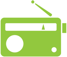Tap radio to open the music box